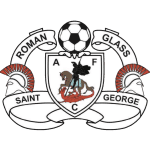 Roman Glass St George crest